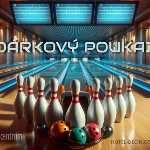 Dárkový poukaz S-centrum Děčín - bowling